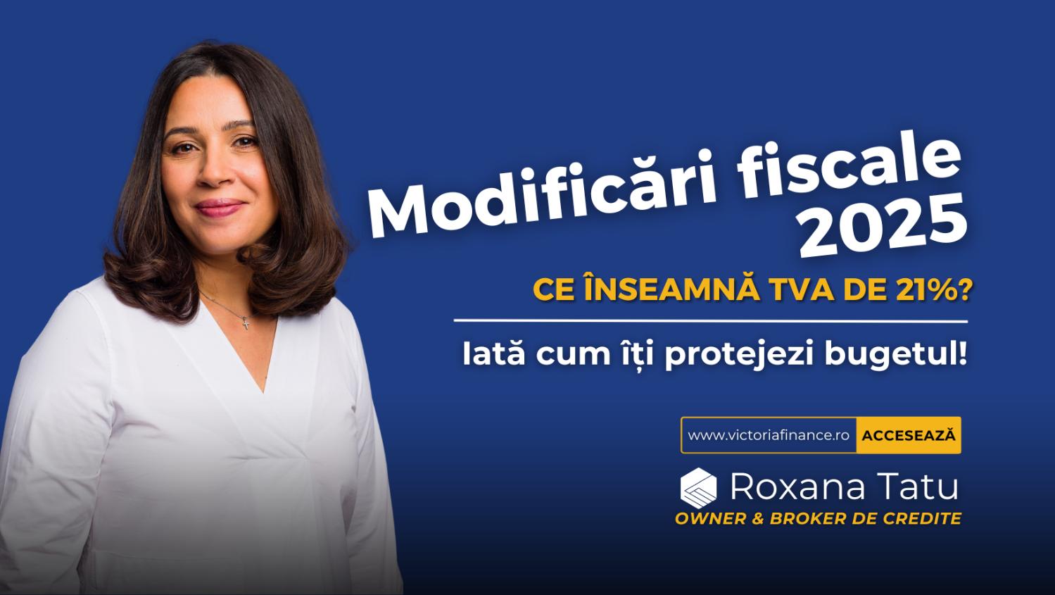 Modificările fiscale din 2025